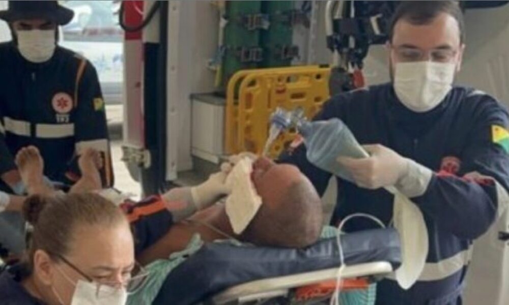 Borracheiro fica gravemente ferido após explosão de pneu industrial no Segundo Distrito de Rio Branco