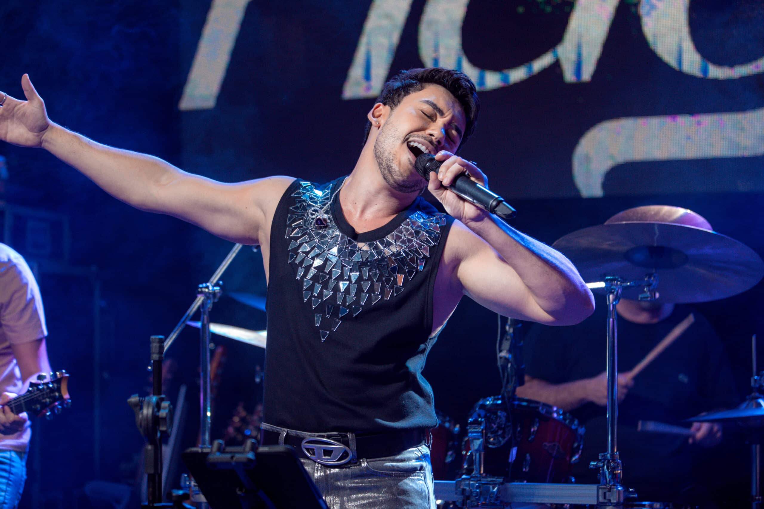 Hugo Vitti se apresenta na cidade de Goiás (Foto: Divulgação)