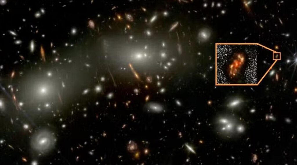 James Webb descobre galáxia impossível de existir na infância do Universo