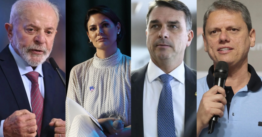 Lula lidera, e Michelle pontua mais que Flávio e Tarcísio | Blogs | CNN Brasil