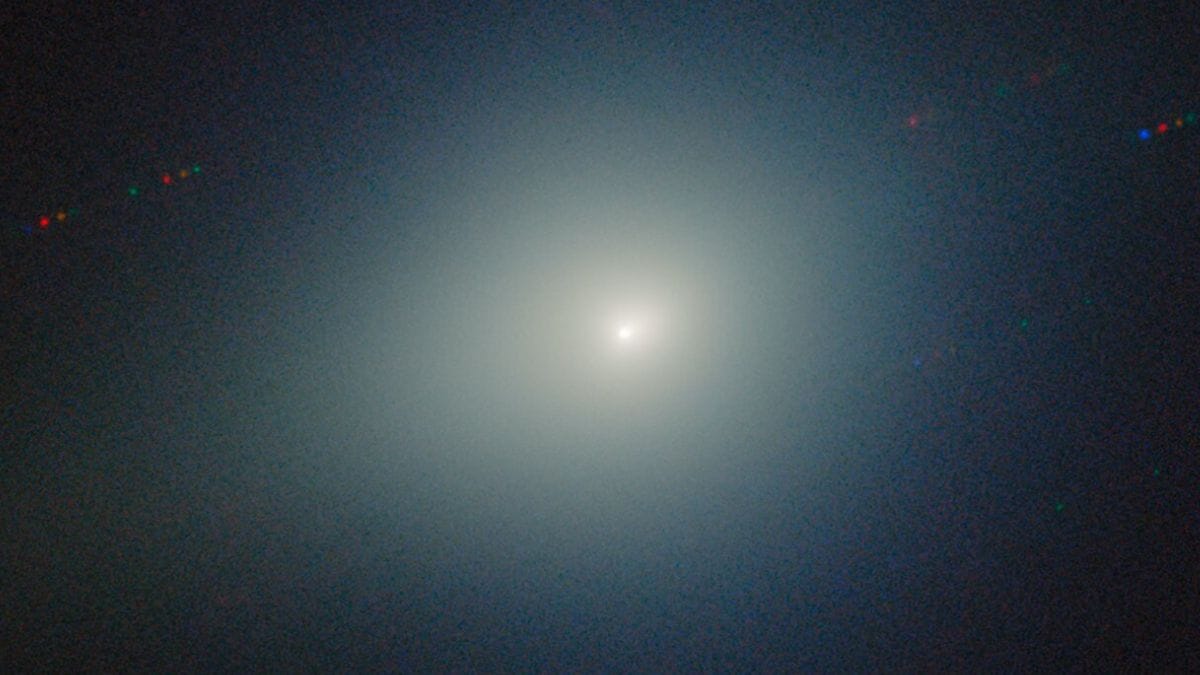 Cometa 3I/Atlas aparece em verde em novas imagens (Foto: Observatório Internacional Gemini, divulgação)