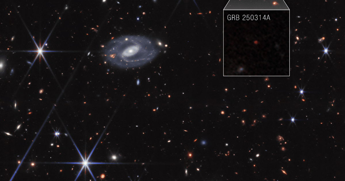 James Webb flagra 1ª supernova no início do Universo