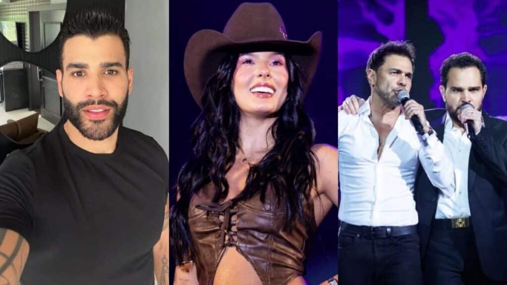 Gusttavo Lima, Ana Castela e Zezé di Camargo & Luciano: os shows de verão gratuitos no Paraná