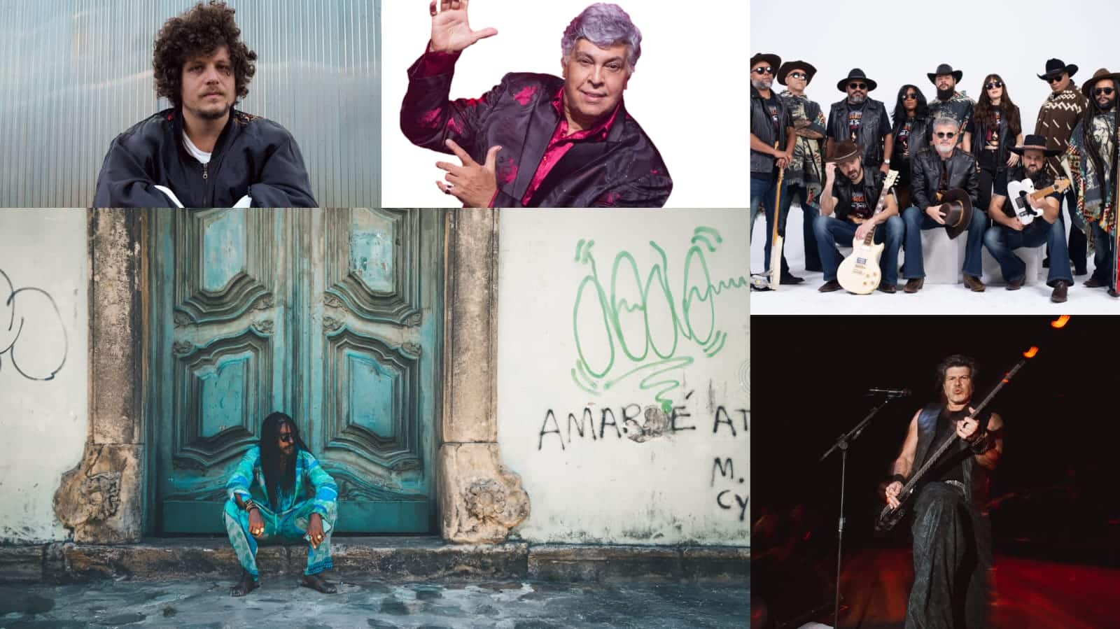 Chico Chico, Paulo Ricardo, Seu Jorge, Sidney Magal e o tributo a Raul Seixas são algumas das atrações que movimentam a agenda musical do fim de semana
