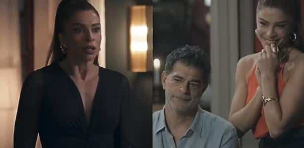 Arminda (Grazi Massafera) e Rogério (Du Moscovis) em