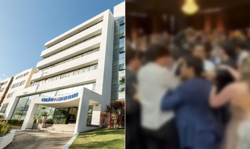 Formatura que teve briga por funk com alusão a estupro é de colégio que promove missas e passeios católicos; conheça