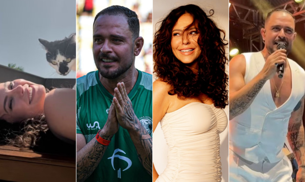 a rotina de Paolla Oliveira e Diogo Nogueira uma semana após a separação