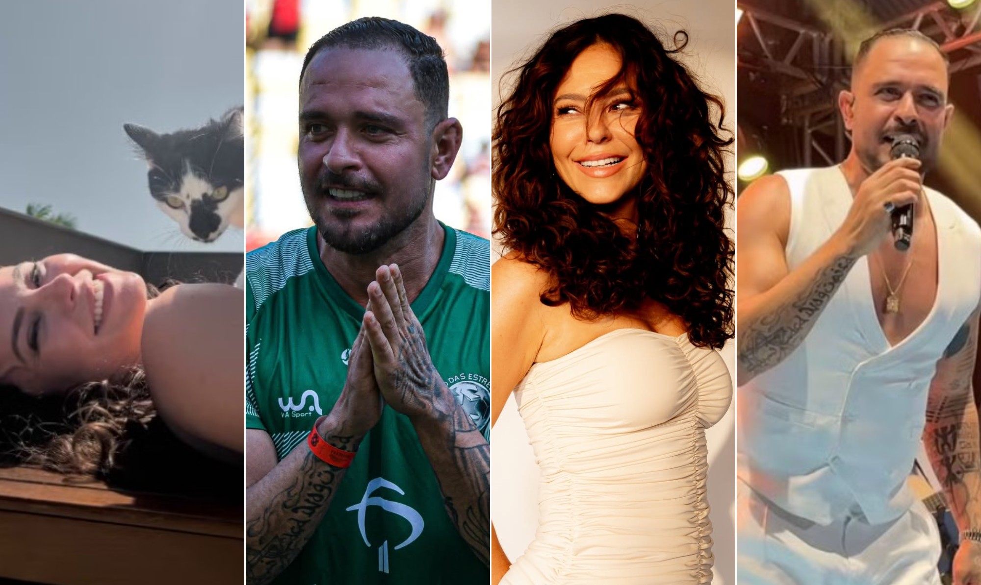 a rotina de Paolla Oliveira e Diogo Nogueira uma semana após a separação