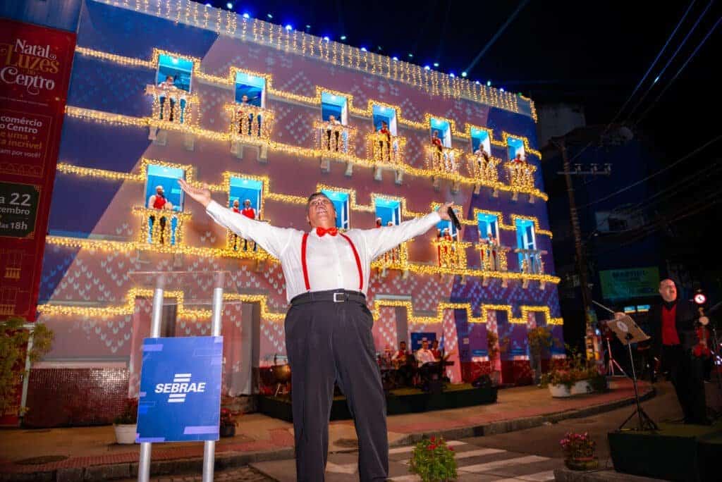 Cantatas nas varandas e shows de graça no Centro de Vitória