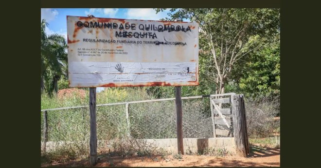 Reconhecida, comunidade quilombola em Goiás quer saída de fazendeiros