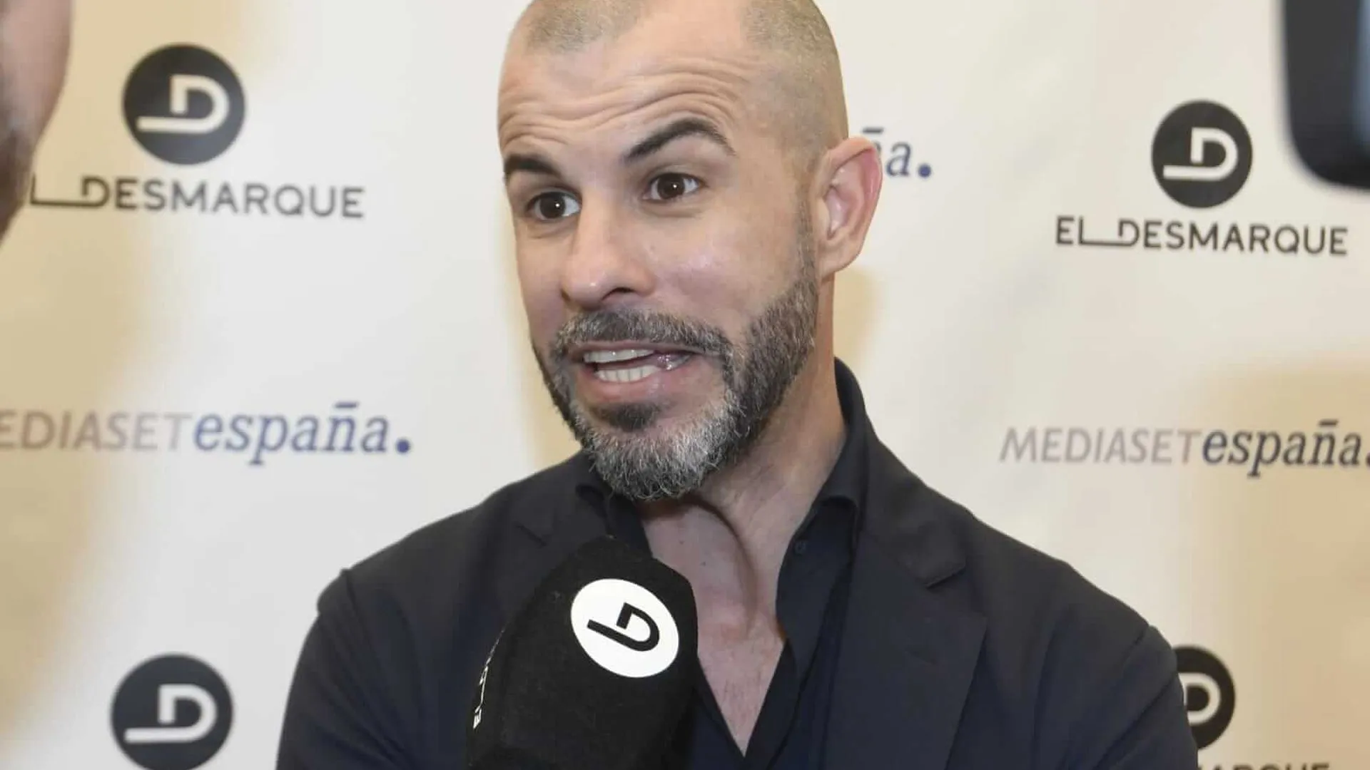 Manu Fajardo, en una comparecencia