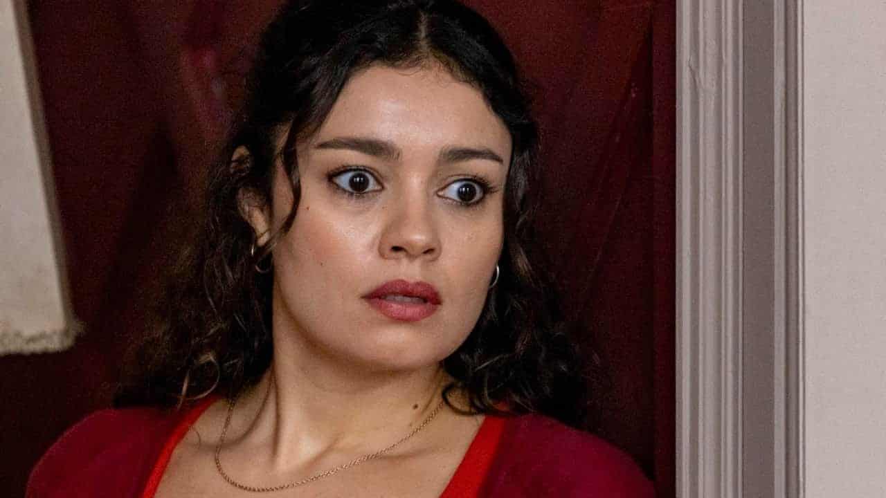 Sophie Charlotte como Gerluce na novela Três Graças, que a Globo exibe às 21h