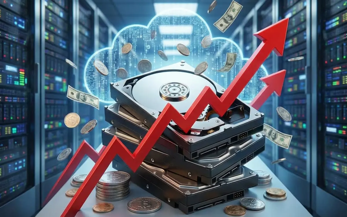 Não há como fugir: preço dos HDDs também está aumentando rapidamente
