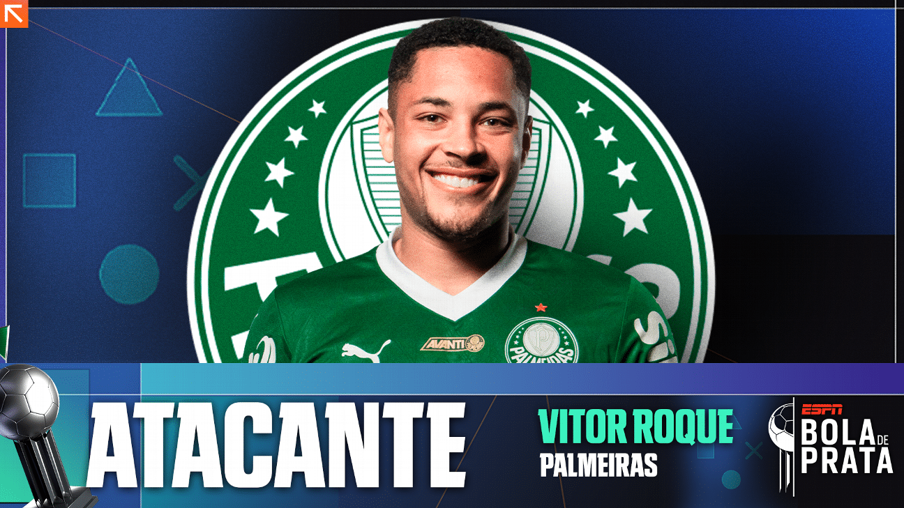 Vitor Roque supera desconfianças no Palmeiras e ganha Bola de Prata