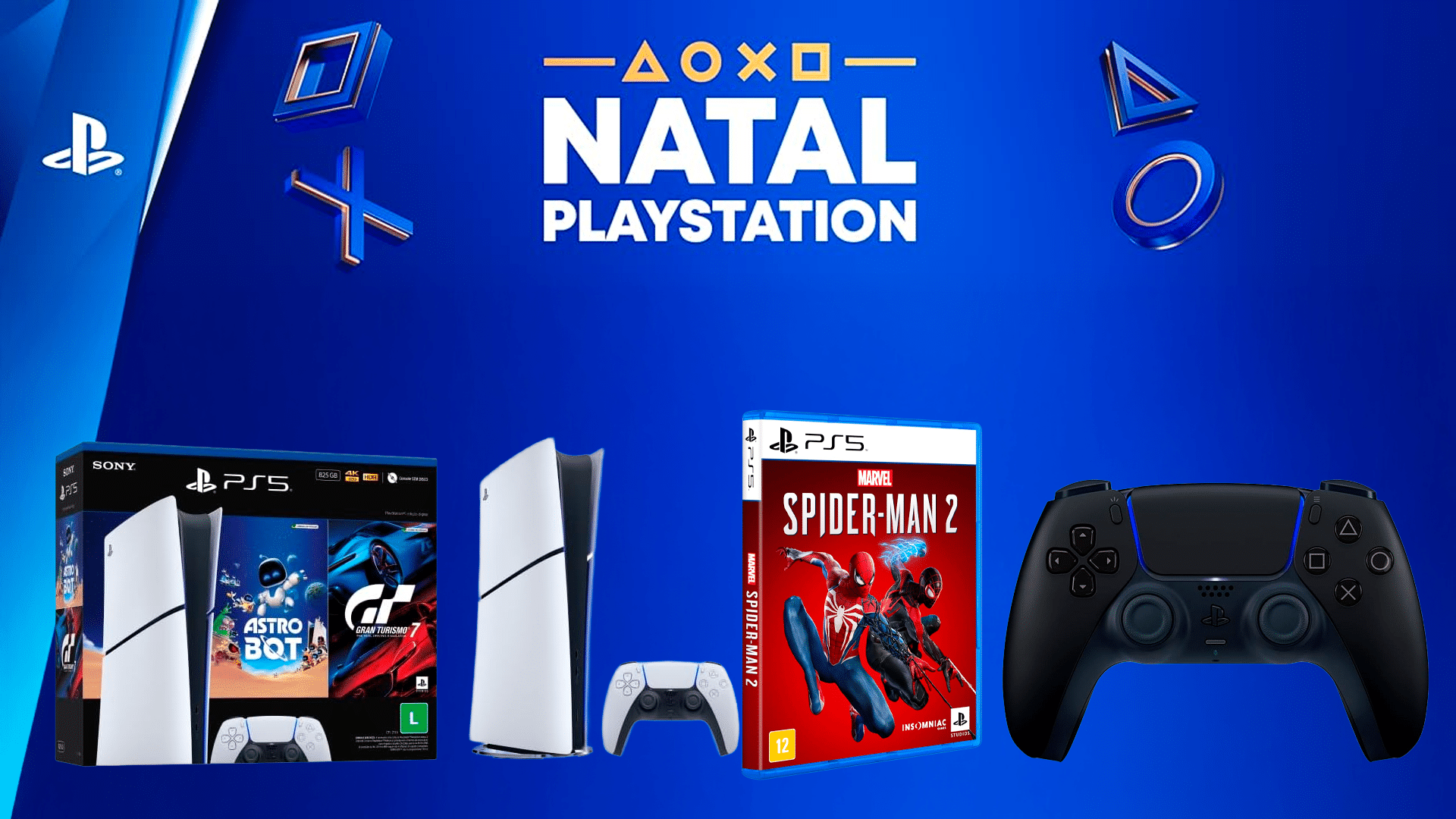 Então é Natal! PS5, jogos e acessórios com um desconto especial! - MeuPlayStation