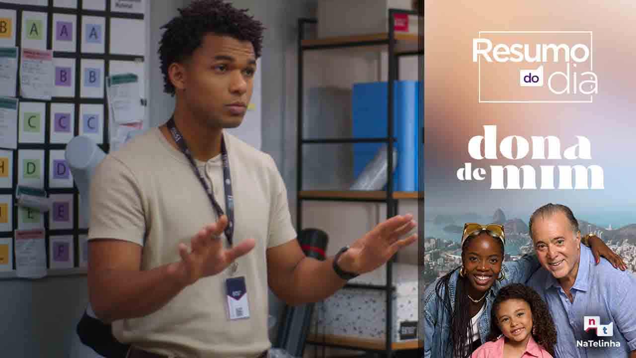 Cena da novela Dona de Mim