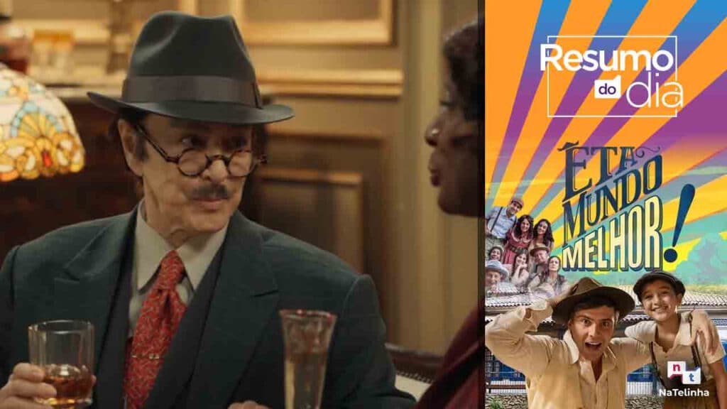 Cena da novela Êta Mundo Melhor