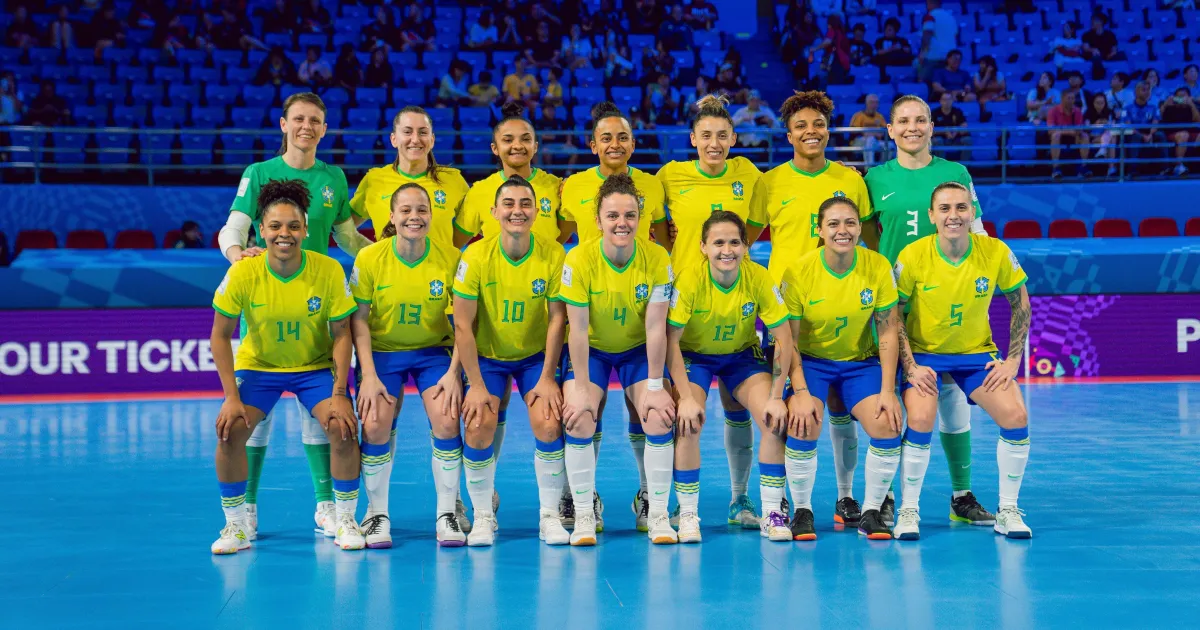 Brasil x Espanha: horário e onde assistir ao Mundial Feminino de Futsal