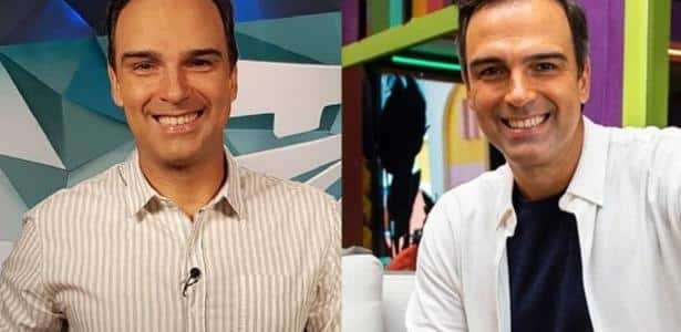 como é rotina de Tadeu Schmidt durante reality show?