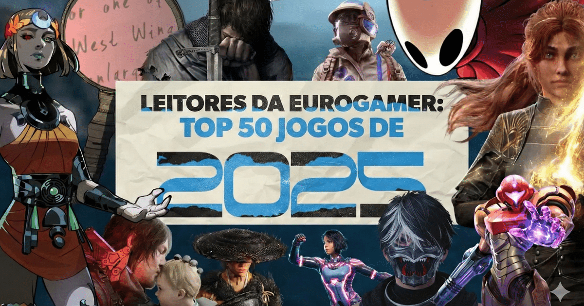 GOTY 2025 dos leitores do Eurogamer Portugal