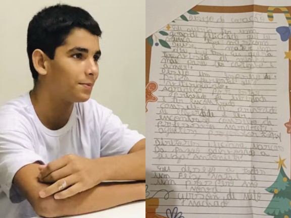 em carta de Natal, jovem morto por leoa pediu 'felicidade que nunca teve', visita da mãe e emprego de policial ou veterinário