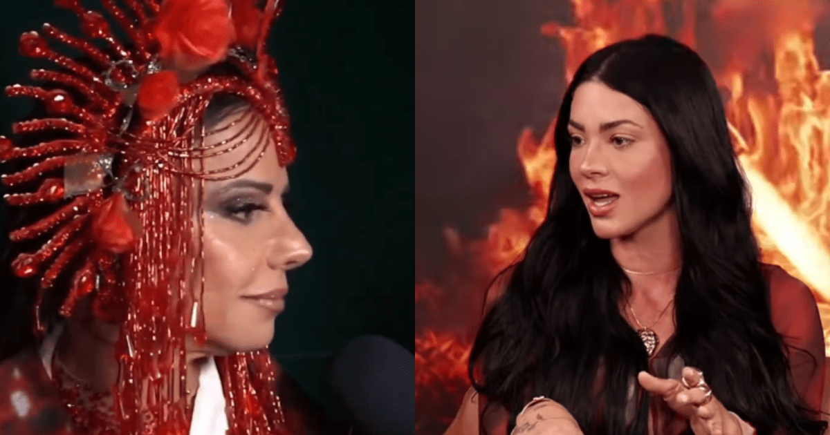 Viviane Araújo não reconhece namorada de Belo, nega "cura" e Rayane reage