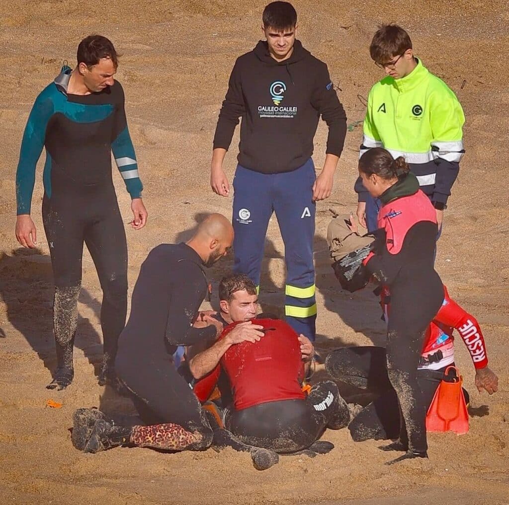 'Estava no lugar certo, na hora certa, e pude ajudar um amigo e ídolo'