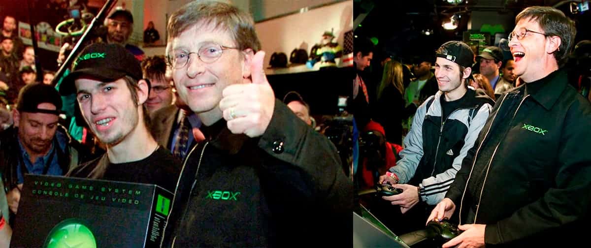veja imagens do lançamento do primeiro Xbox, em 2001