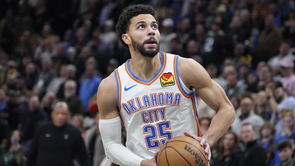 Ajay Mitchell Leaves OKC Thunder Game vs. Bucks Early