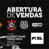 Ingressos: Corinthians x Ponte Preta – 11/01
