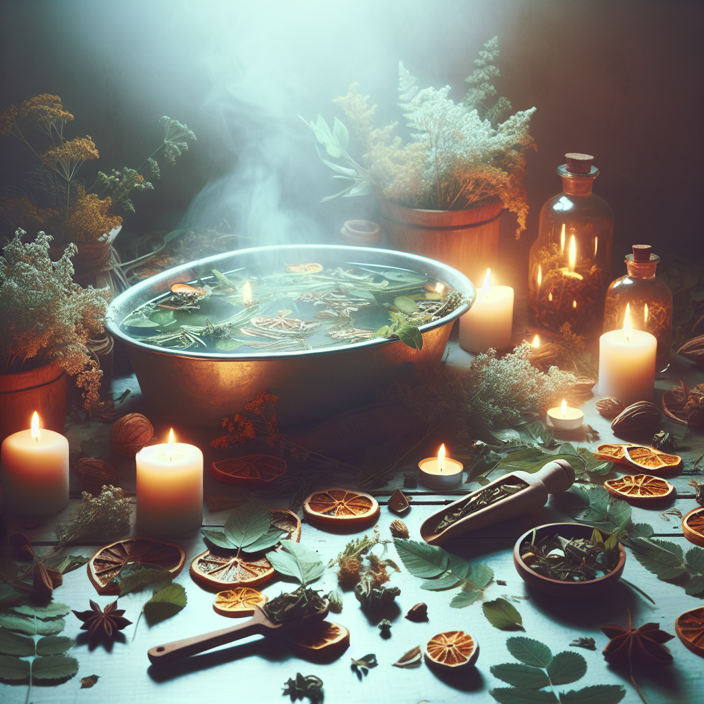 Banhos de ervas na umbanda para purificar a alma