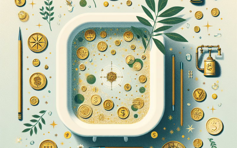 Banho para atrair dinheiro e prosperidade financeira