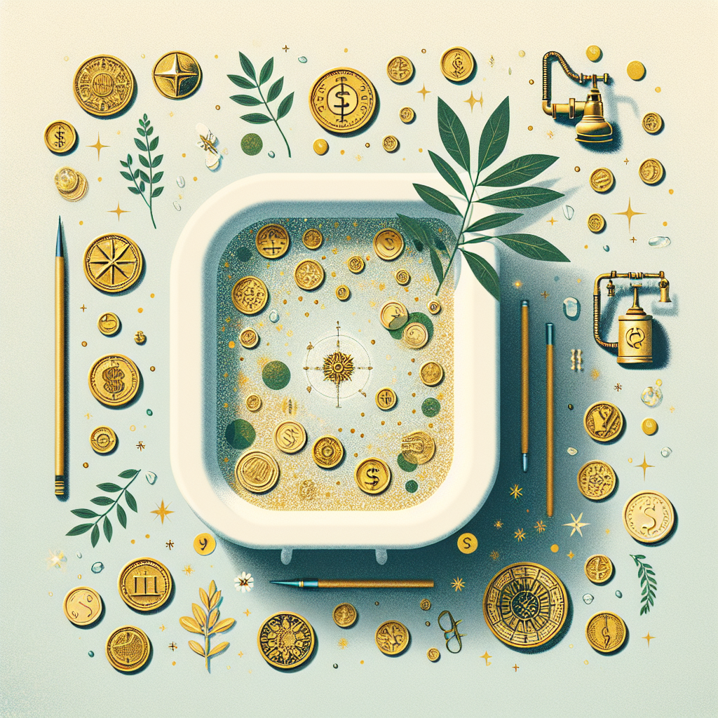 Banho para atrair dinheiro e prosperidade financeira