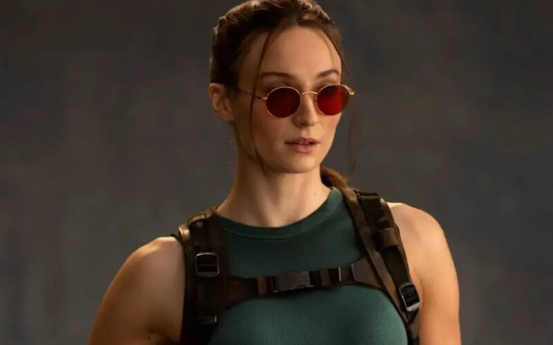 Sophie Turner Becomes Lara Croft