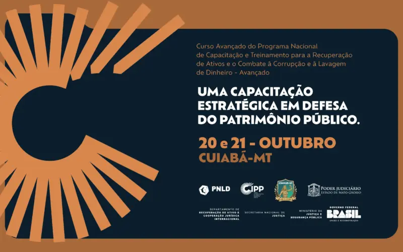 TJMT promove curso sobre recuperação de ativos e combate à lavagem de dinheiro