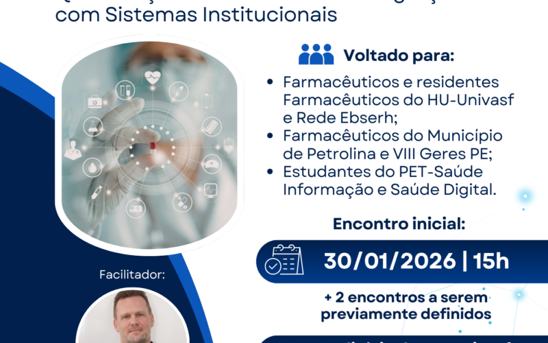 HU-Univasf promove curso inédito sobre o uso estratégico de Inteligência Artificial na Farmácia Hospitalar