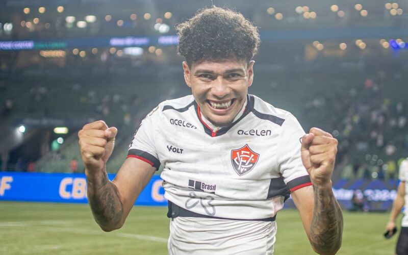 David comemora gol pelo Vasco (Foto: Leandro Amorim/Vasco)