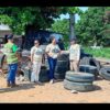 Prefeitura de Amarante intensifica ações de combate à dengue com recolhimento de pneus