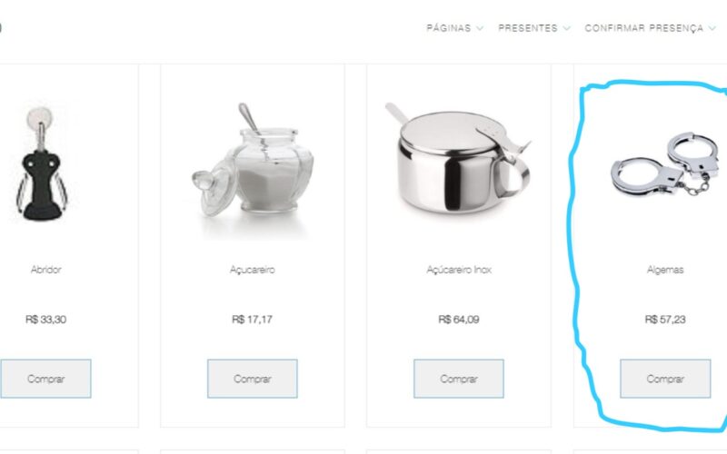 Noiva de Goiânia surpreende ao incluir item ousado na lista de presentes de casamento: “quis sair do padrão”