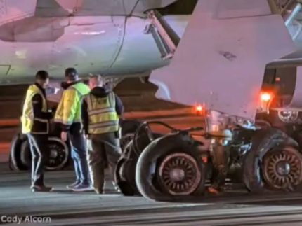 Boeing da Latam sofre pouso brusco em Atlanta e tem oito pneus estourados