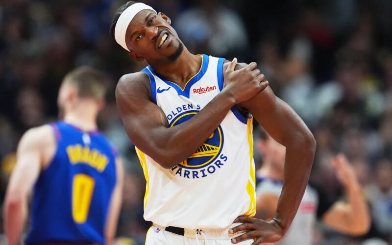 O jogo do atacante do Warriors contra o Heat