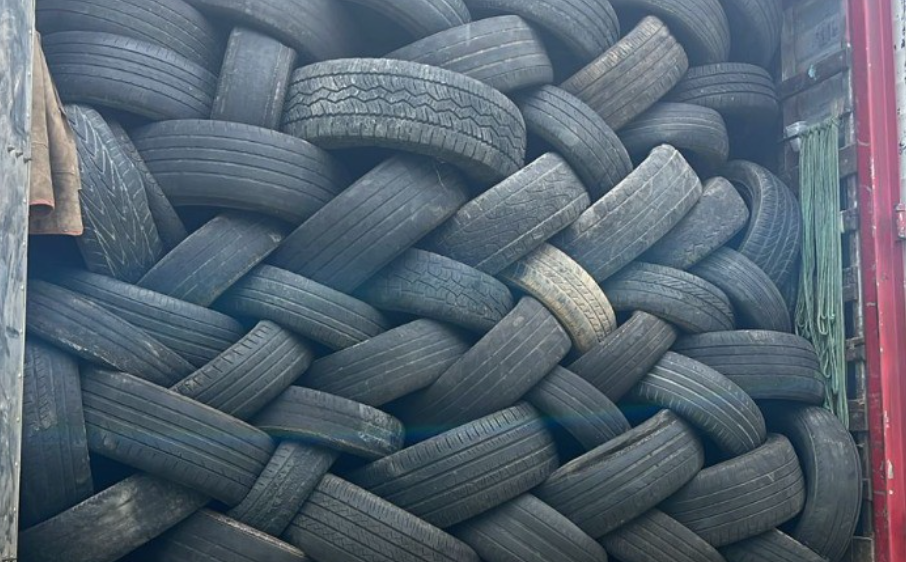 Mais de 15 toneladas de pneus inservíveis são recolhidas em Tijucas