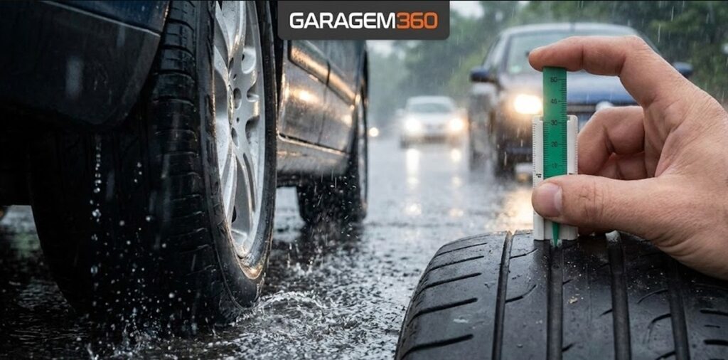 Vai viajar com chuva? Conheça "regra dos 3mm" que evita a aquaplanagem e salva vidas na estrada