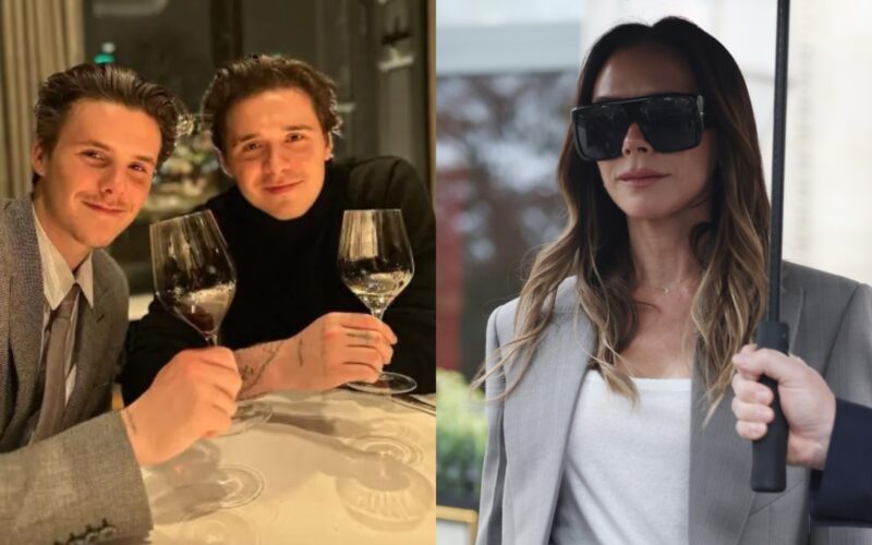 Cruz Beckham reage a meme sobre dança "inadequada" da mãe, Victoria, no casamento de Brooklyn