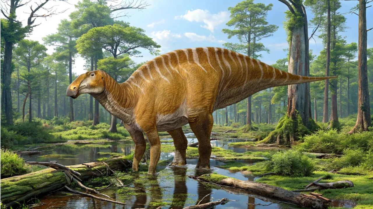 'Vaca do Cetáceo' descoberta há 100 anos é identificada como novo dinossauro-bico-de-pato