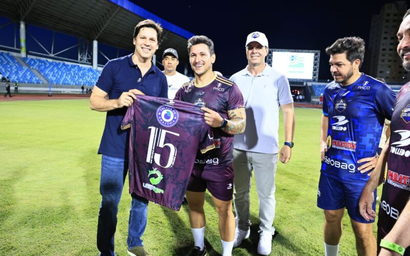 Goiás vive um momento especial no esporte e na cultura, enfatizou Daniel Vilela durante Futebol Solidário – Blog do Amarildo