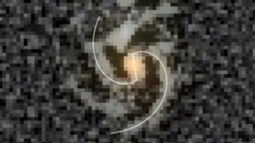 James Webb detecta galáxia semelhante à Via Láctea surgida logo após o Big Bang