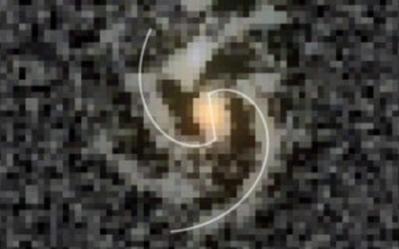 James Webb detecta galáxia semelhante à Via Láctea surgida logo após o Big Bang