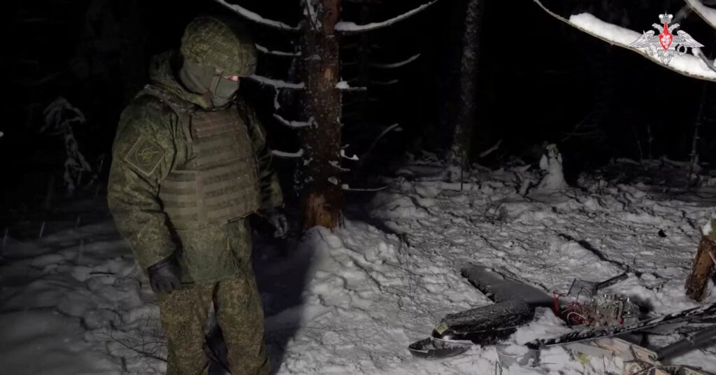 Russia hands to U.S. what it says is proof of attempted Ukrainian strike on Putin residence