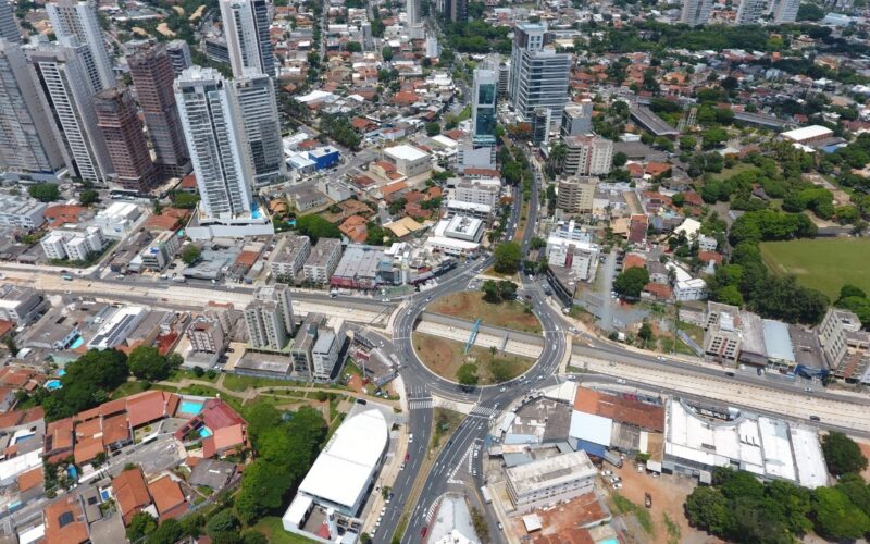 Vista aérea de Goiânia. (Foto: Secom/ Prefeitura de Goiânia) - alugueis população mercado